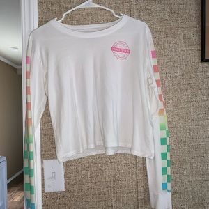 White long sleeve with some color